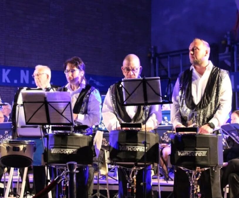 De drumband is gestopt