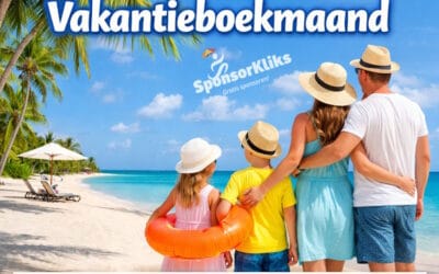 Boek via SponsorKliks je vakantie